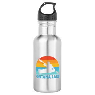 Fontana Lake North Carolina Kayak 532 Ml Water Bottle