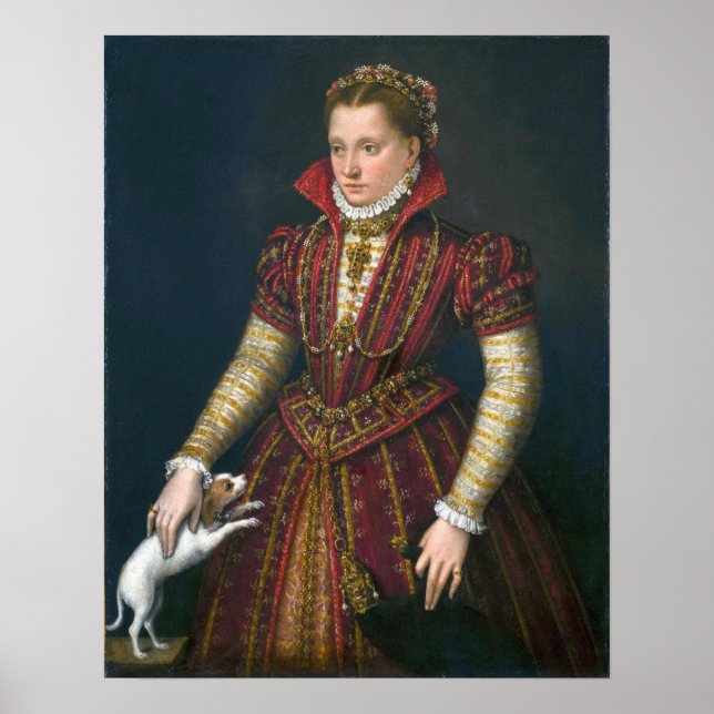 Fontana - Portrait Of Noblewoman Poster (Front)