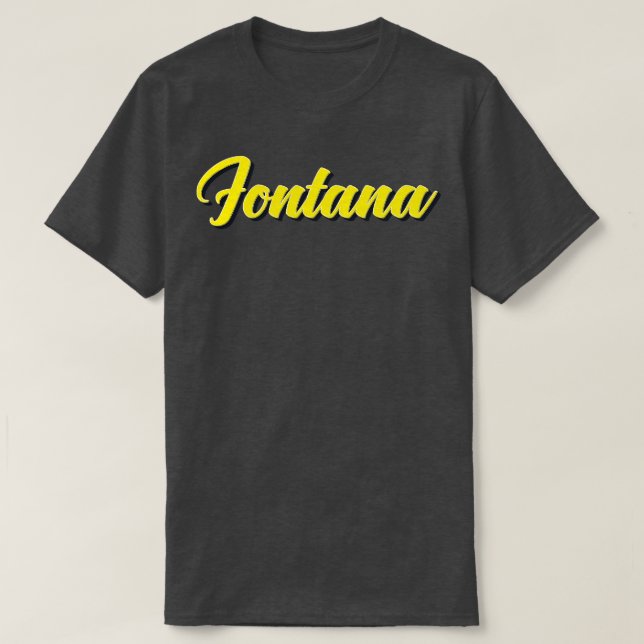 Fontana T-Shirt (Design Front)