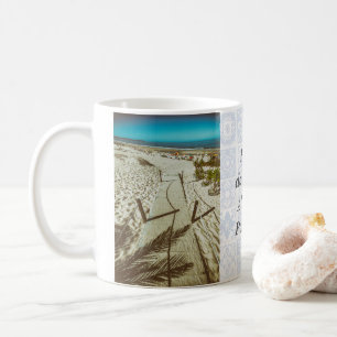 Fonte da Telha Beach in Costa da Caparica coast. Coffee Mug