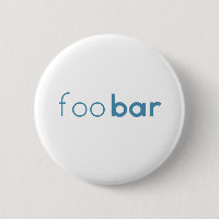 Foo Bar Minimalist Design