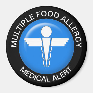 Food Allergy Alert Magnet
