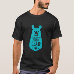 Food Allergy Mama Bear Protective Mama Allergy Awa T-Shirt