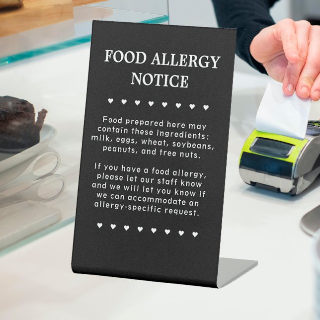 Food Allergy Sign (Creator Uploaded)