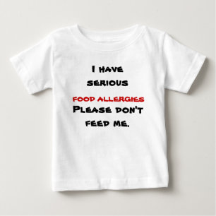 Food Allergy Tshirt