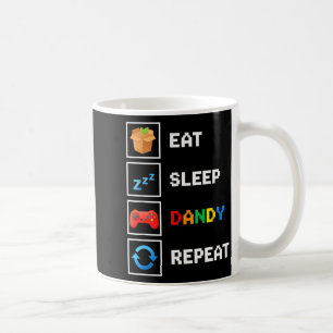 Food & Drink Eat Sleep Dandy Repeat Xel Foodie Coffee Mug