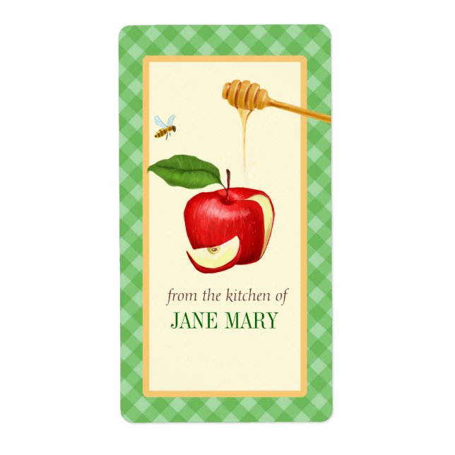 Food and Baking Goods Label Sticker (Front)