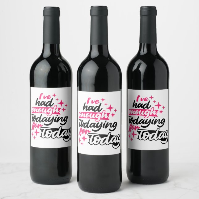 Food and Beverage Label Set (Bottles)