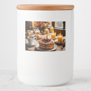 FOOD AND BEVERAGE LABEL SET