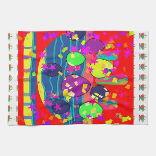 Food And Drink Tea Towel
