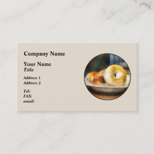 Food - Bagels for Sale Business Card