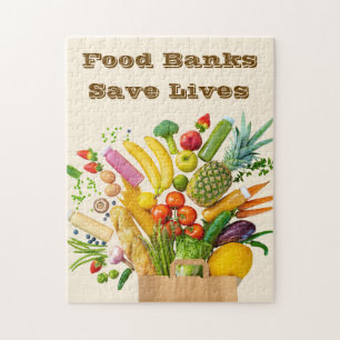 Food Banks Save Lives Jigsaw Puzzle