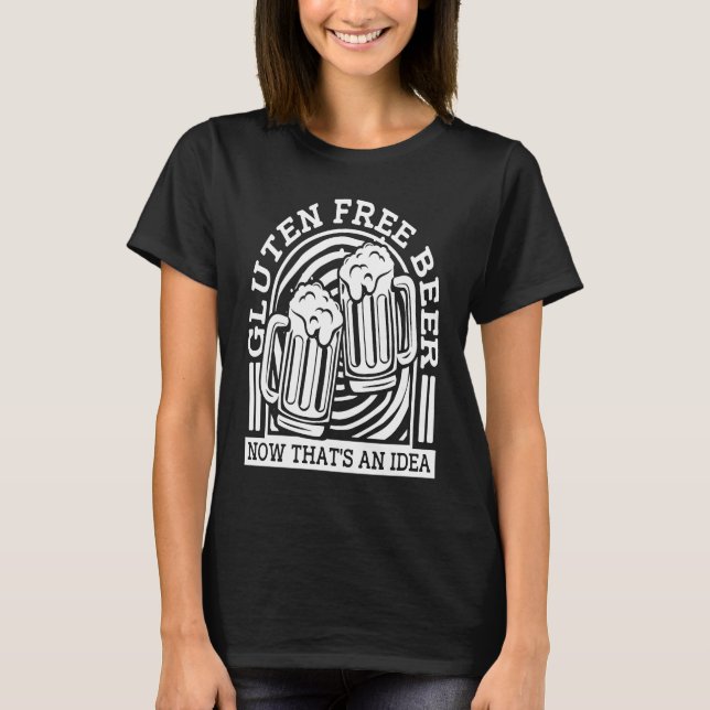 Food Beer Wheat Grain  Diet Gluten Free T-Shirt (Front)