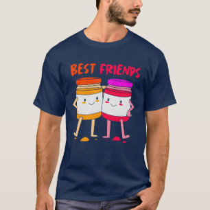 Food Best Friend Peanut Butter And Jelly boy T-Shirt
