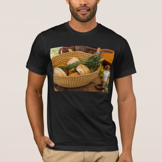Food - Bread - Rolls and Rosemary T-Shirt