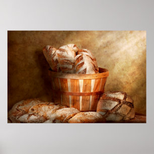 Food - Bread - Your daily bread Poster