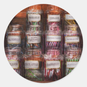 Food - Candy - Penny Candy Classic Round Sticker