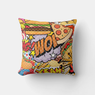 Food Cartoon Cushion