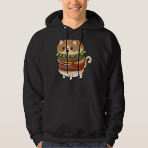 Food Cat Burger Hoodie