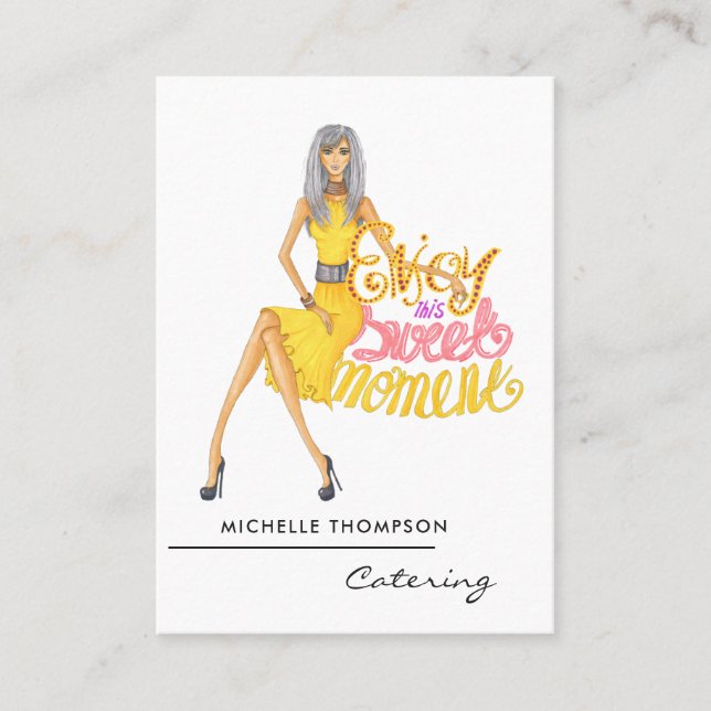 Food Catering Business Card (Front)