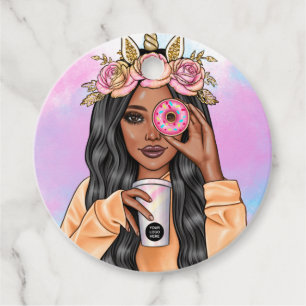 Food Catering Whimsical Unicorn Lady Corporate Favour Tags