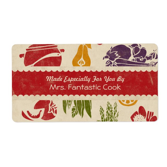 Food Celebration Food Label (Front)