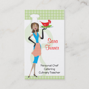 Food Chef Cooking Business Card