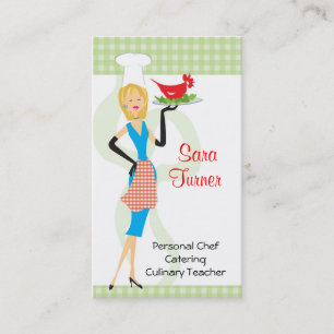 Food Chef Cooking Business Card