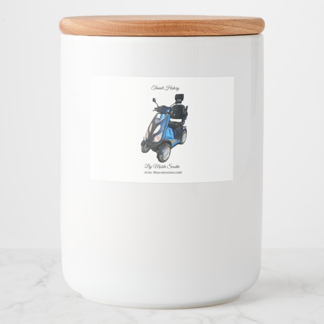 Food Container Label (7.6 cm x 5.1 cm) (Front)