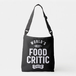Food Critic Work Job Title Gift Crossbody Bag