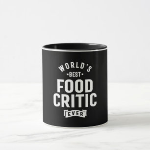 Food Critic Work Job Title Gift Mug