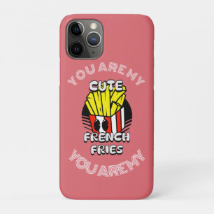 Food, Cute French Fries, Fry-Day personalise Gift  iPhone 11 Pro Case