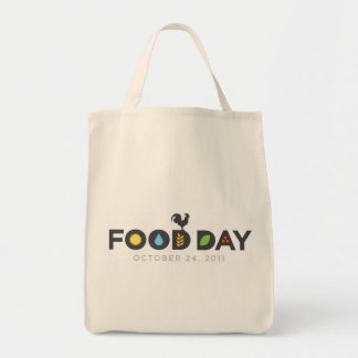 Food Day Grocery Tote Bag