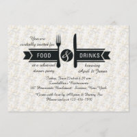 Food & Drinks Invitation