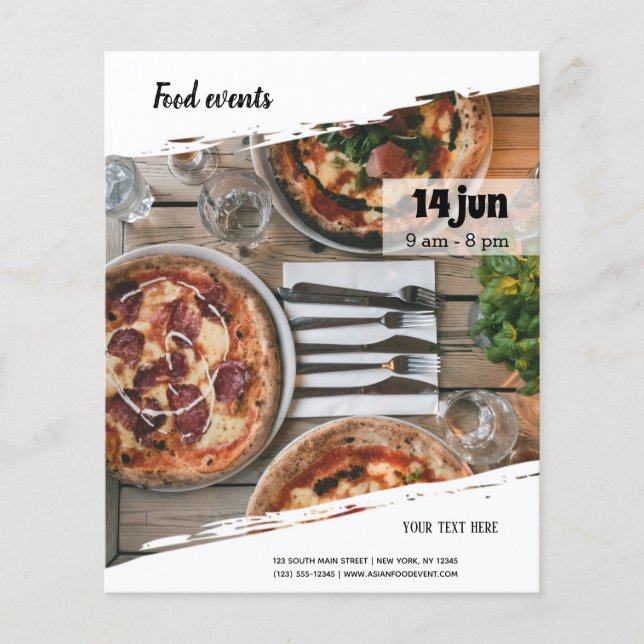 Food event flyer (Front)