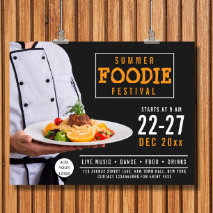 Food Festival Catering Restaurant Business Flyer