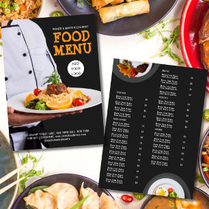 Food Festival Catering Restaurant Business Menu