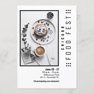 food festival flyer invitation