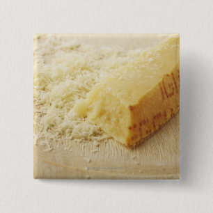 Food, Food And Drink, Cheese, Parmesan, Grated, 15 Cm Square Badge