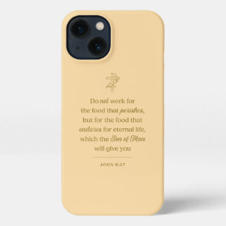 Food for Eternal Life Christian iPhone 13 Case