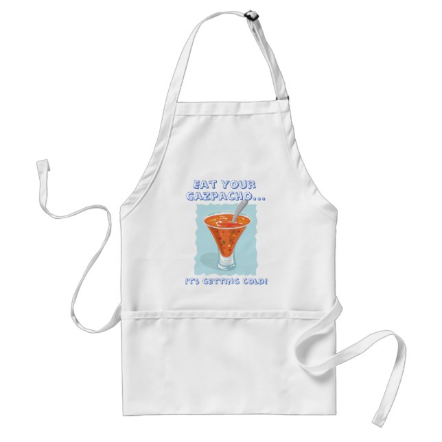 Food For Thought_Eat Your Gazpacho Standard Apron (Front)