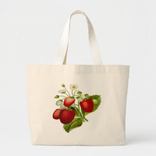 Food fruit leaf leafy leaves large tote bag