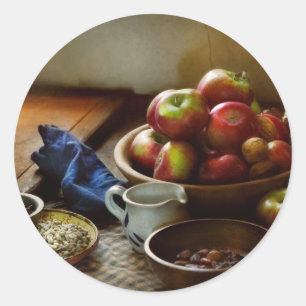 Food - Fruit - Ready for breakfast Classic Round Sticker