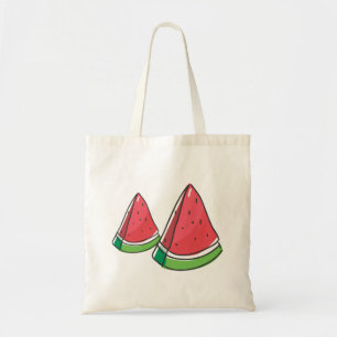 food, fruit, watermelon tote bag
