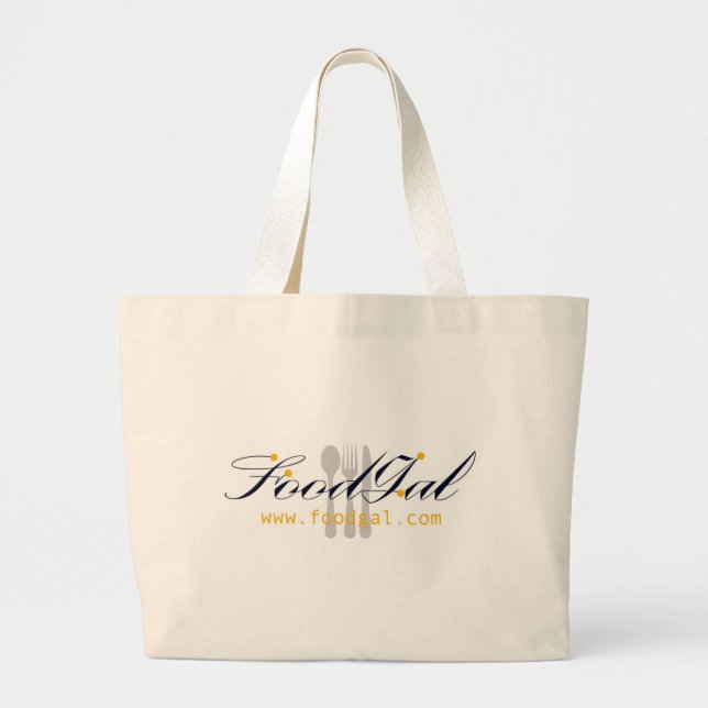 Food Gal Basic Tote Bag (Front)