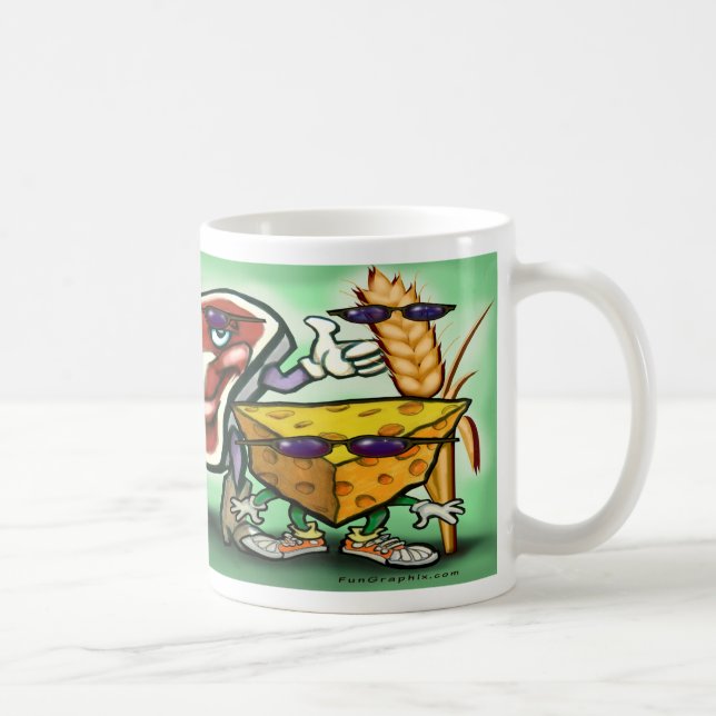 Food Groups Coffee Mug (Right)