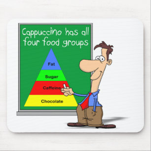 Food Groups Mouse Pad