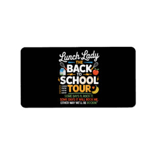 Food Humour Back to School Label