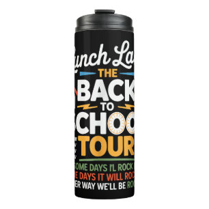 Food Humour Back to School Thermal Tumbler