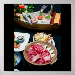 Food in Japan, Japanese Food Poster